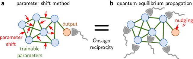 Figure 1 for Quantum Equilibrium Propagation for efficient training of quantum systems based on Onsager reciprocity