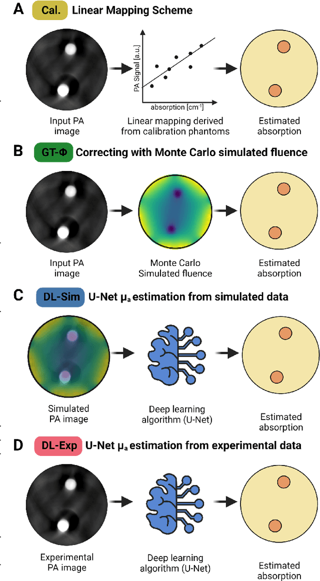 Figure 4 for Moving beyond simulation: data-driven quantitative photoacoustic imaging using tissue-mimicking phantoms