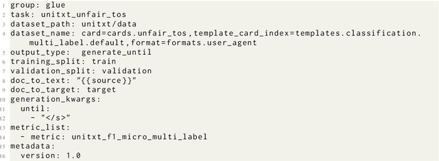 Figure 4 for Unitxt: Flexible, Shareable and Reusable Data Preparation and Evaluation for Generative AI