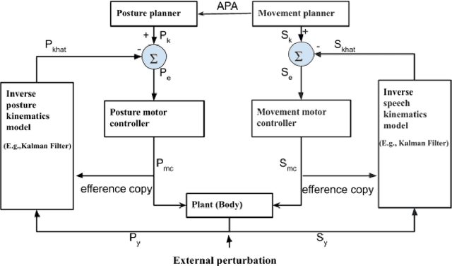 Figure 1 for Integrating Posture Control in Speech Motor Models: A Parallel-Structured Simulation Approach