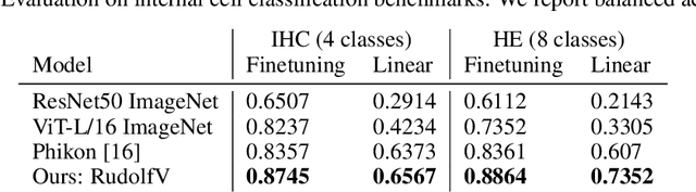 Figure 4 for RudolfV: A Foundation Model by Pathologists for Pathologists