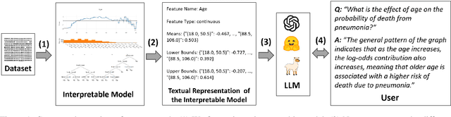 Figure 1 for Data Science with LLMs and Interpretable Models