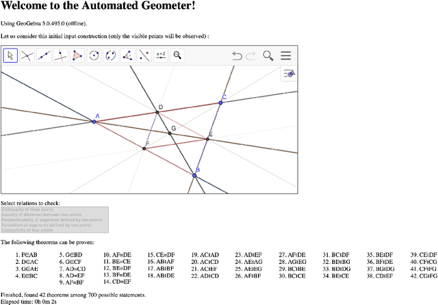 Figure 3 for Showing Proofs, Assessing Difficulty with GeoGebra Discovery