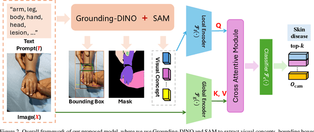 Figure 3 for Enhancing Skin Disease Diagnosis: Interpretable Visual Concept Discovery with SAM Empowerment