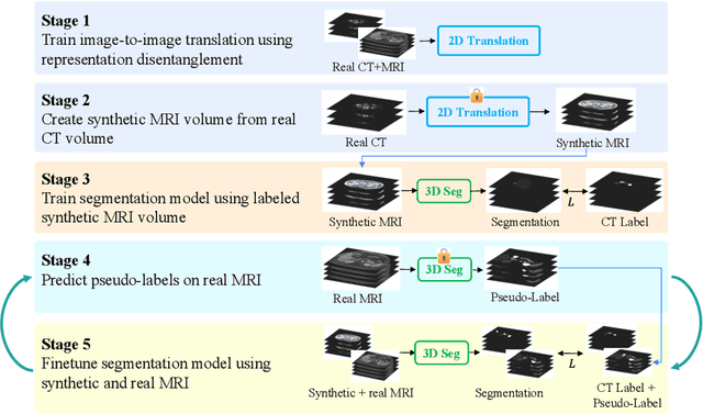 Figure 1 for DRL-STNet: Unsupervised Domain Adaptation for Cross-modality Medical Image Segmentation via Disentangled Representation Learning