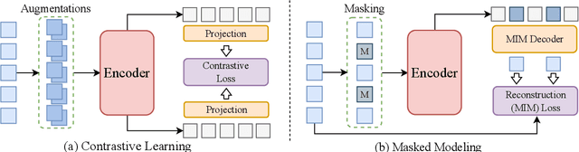 Figure 3 for Masked Modeling for Self-supervised Representation Learning on Vision and Beyond