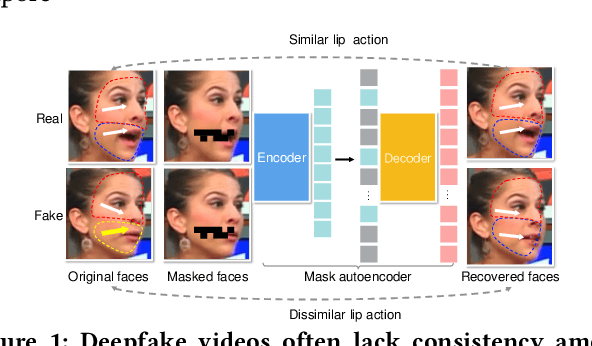 Figure 1 for DeepfakeMAE: Facial Part Consistency Aware Masked Autoencoder for Deepfake Video Detection