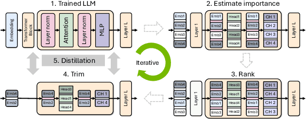 Figure 4 for LLM Pruning and Distillation in Practice: The Minitron Approach