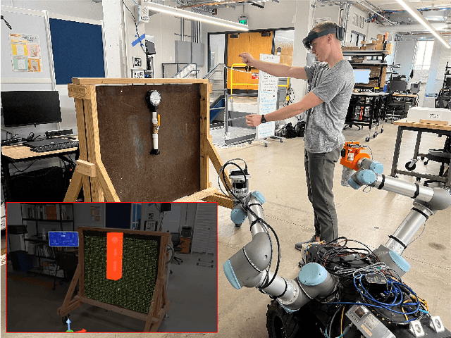 Figure 1 for Using Augmented Reality to Assess and Modify Mobile Manipulator Surface Repair Plans