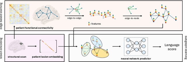 Figure 1 for A Lesion-aware Edge-based Graph Neural Network for Predicting Language Ability in Patients with Post-stroke Aphasia