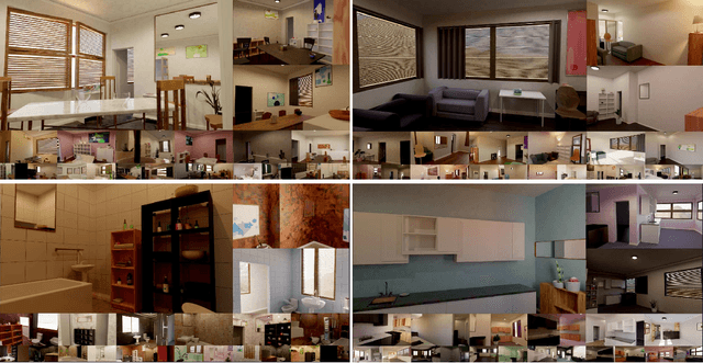 Figure 1 for Infinigen Indoors: Photorealistic Indoor Scenes using Procedural Generation