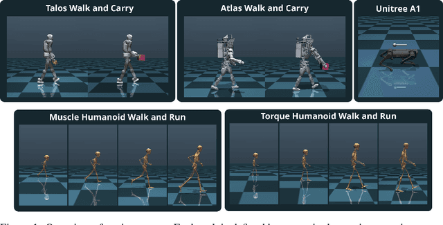 Figure 1 for LocoMuJoCo: A Comprehensive Imitation Learning Benchmark for Locomotion