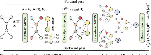 Figure 1 for Probabilistic Graph Rewiring via Virtual Nodes