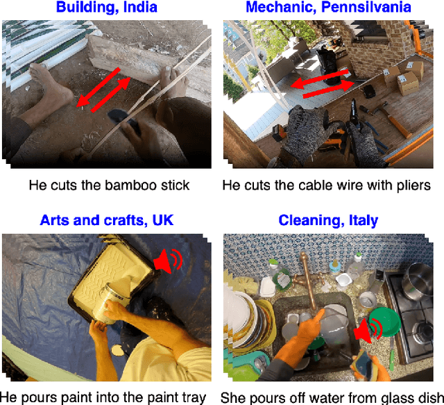 Figure 1 for Integrating Audio Narrations to Strengthen Domain Generalization in Multimodal First-Person Action Recognition