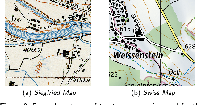 Figure 3 for Probabilistic road classification in historical maps using synthetic data and deep learning