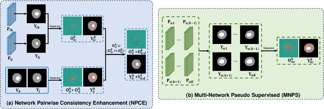 Figure 4 for MSE-Nets: Multi-annotated Semi-supervised Ensemble Networks for Improving Segmentation of Medical Image with Ambiguous Boundaries