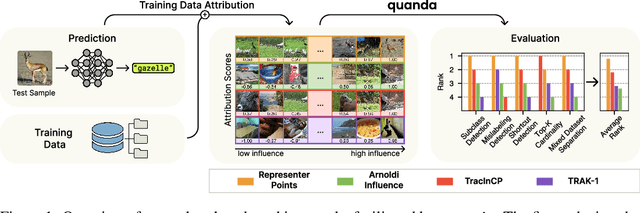 Figure 1 for Quanda: An Interpretability Toolkit for Training Data Attribution Evaluation and Beyond