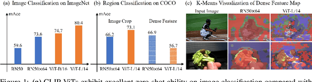 Figure 1 for CLIPSelf: Vision Transformer Distills Itself for Open-Vocabulary Dense Prediction