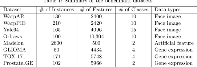 Figure 1 for Kernel Alignment for Unsupervised Feature Selection via Matrix Factorization