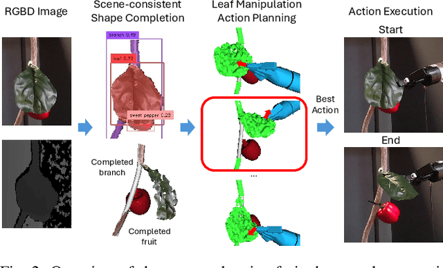 Figure 2 for Safe Leaf Manipulation for Accurate Shape and Pose Estimation of Occluded Fruits