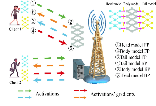 Figure 1 for Optimal Resource Allocation for U-Shaped Parallel Split Learning