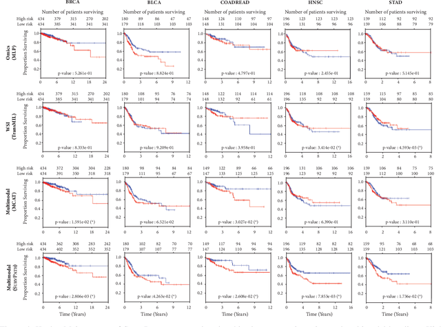 Figure 4 for Modeling Dense Multimodal Interactions Between Biological Pathways and Histology for Survival Prediction