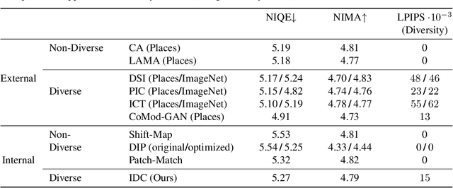 Figure 2 for Internal Diverse Image Completion