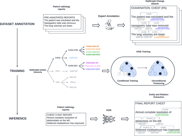 Figure 1 for RadGraph2: Modeling Disease Progression in Radiology Reports via Hierarchical Information Extraction