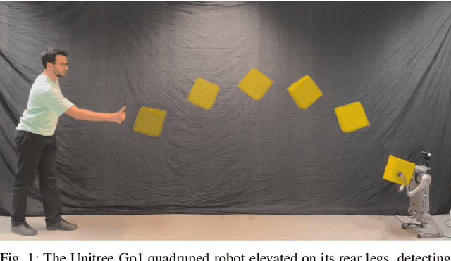 Figure 1 for Dynamic Object Catching with Quadruped Robot Front Legs