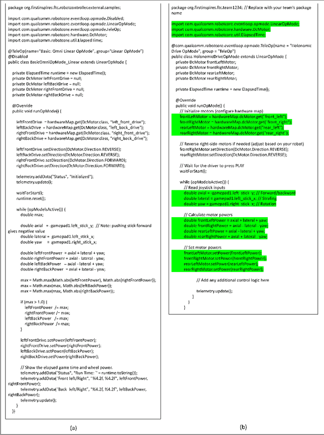 Figure 3 for LLMs for Coding and Robotics Education