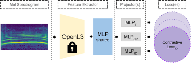 Figure 1 for Acoustic identification of individual animals with hierarchical contrastive learning