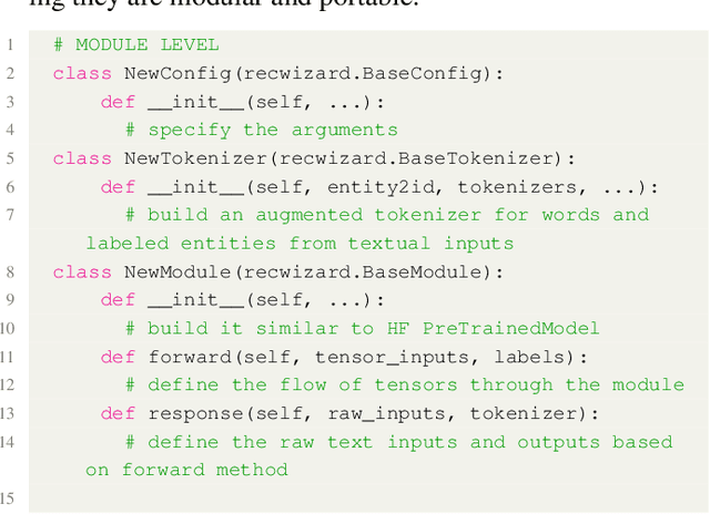 Figure 4 for RecWizard: A Toolkit for Conversational Recommendation with Modular, Portable Models and Interactive User Interface