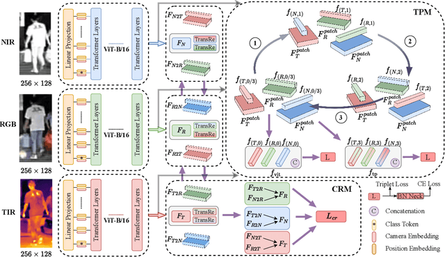 Figure 3 for TOP-ReID: Multi-spectral Object Re-Identification with Token Permutation