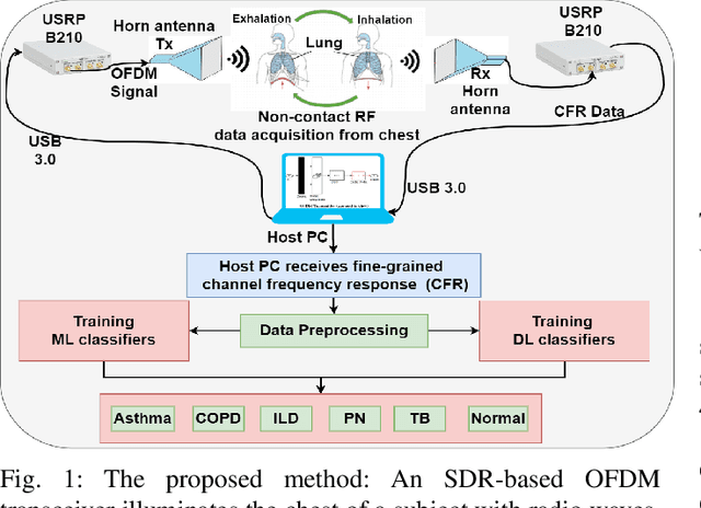 Figure 1 for Non-contact Lung Disease Classification via OFDM-based Passive 6G ISAC Sensing