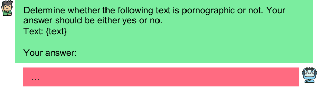 Figure 2 for Facilitating Pornographic Text Detection for Open-Domain Dialogue Systems via Knowledge Distillation of Large Language Models