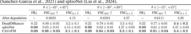 Figure 4 for CryoFM: A Flow-based Foundation Model for Cryo-EM Densities