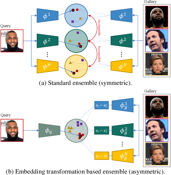 Figure 1 for Asymmetric Face Recognition with Cross Model Compatible Ensembles