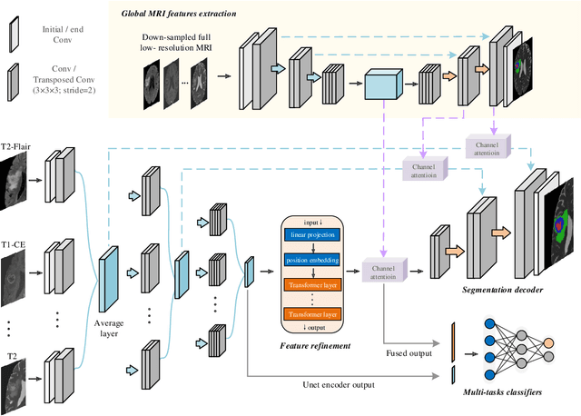 Figure 4 for Glioma Multimodal MRI Analysis System for Tumor Layered Diagnosis via Multi-task Semi-supervised Learning