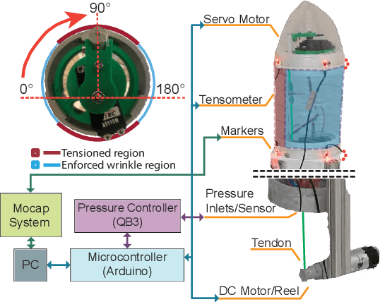 Figure 4 for Anisotropic Stiffness and Programmable Actuation for Soft Robots Enabled by an Inflated Rotational Joint