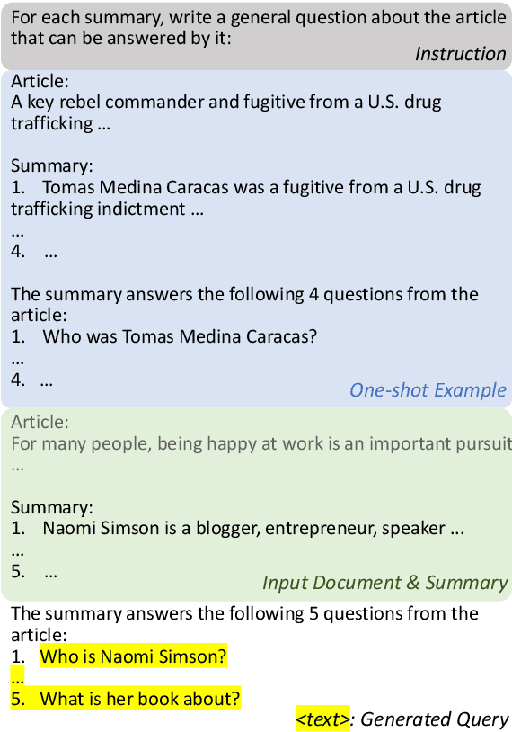 Figure 1 for LMGQS: A Large-scale Dataset for Query-focused Summarization