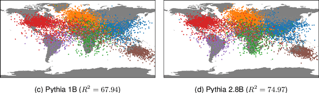 Figure 1 for On the Scaling Laws of Geographical Representation in Language Models