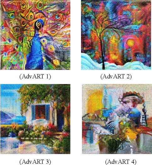 Figure 1 for AdvART: Adversarial Art for Camouflaged Object Detection Attacks