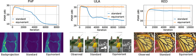 Figure 1 for Equivariant plug-and-play image reconstruction