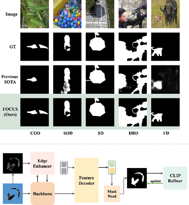 Figure 1 for FOCUS: Towards Universal Foreground Segmentation