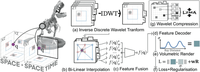 Figure 2 for WavePlanes: A compact Wavelet representation for Dynamic Neural Radiance Fields