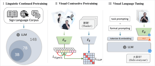 Figure 3 for LLaVA-SLT: Visual Language Tuning for Sign Language Translation