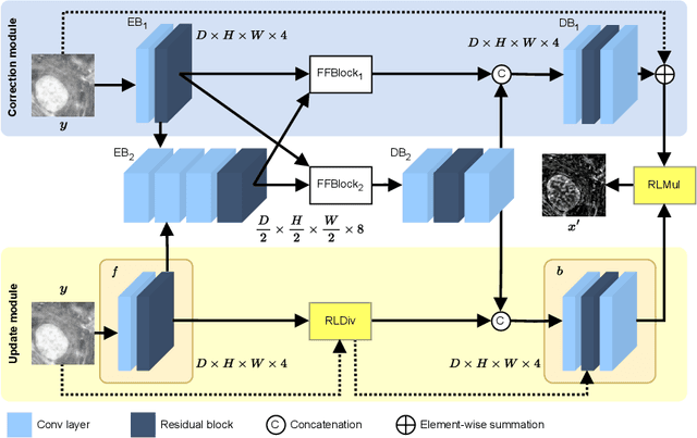 Figure 1 for LUCYD: A Feature-Driven Richardson-Lucy Deconvolution Network