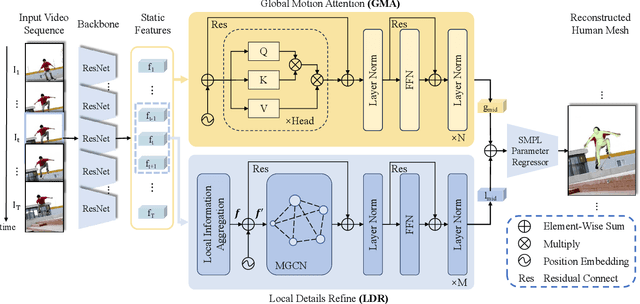 Figure 2 for Dual-Branch Graph Transformer Network for 3D Human Mesh Reconstruction from Video