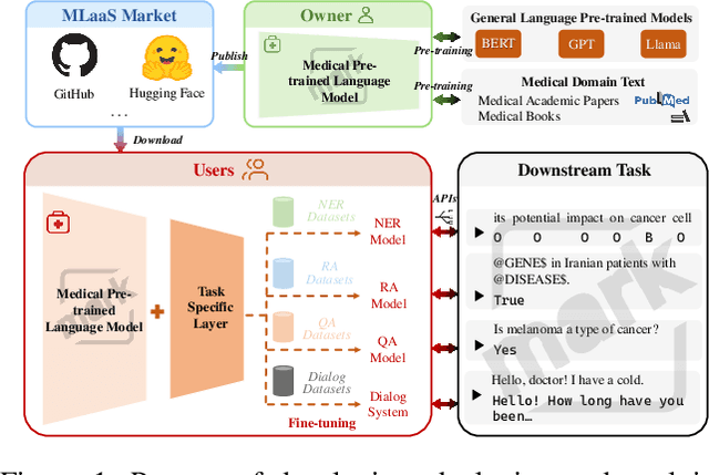 Figure 1 for Protecting Copyright of Medical Pre-trained Language Models: Training-Free Backdoor Watermarking