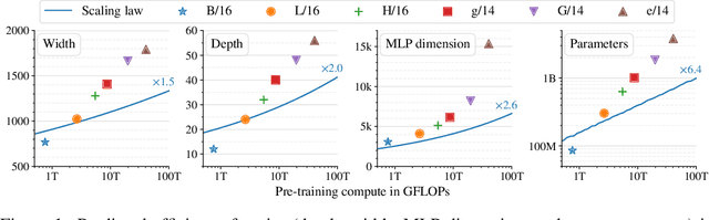 Figure 1 for Getting ViT in Shape: Scaling Laws for Compute-Optimal Model Design